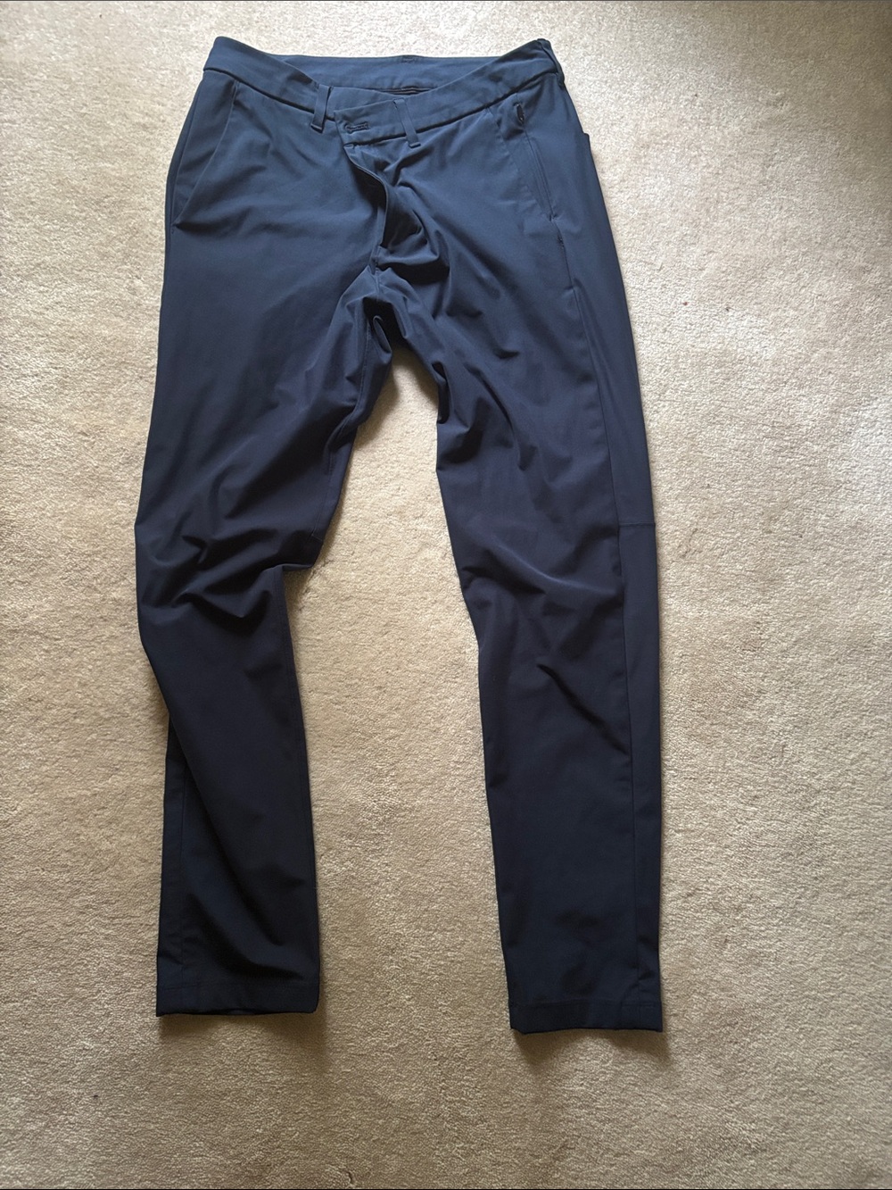 lululemon athletica Men's Slim Tech Pants - Dark Navy